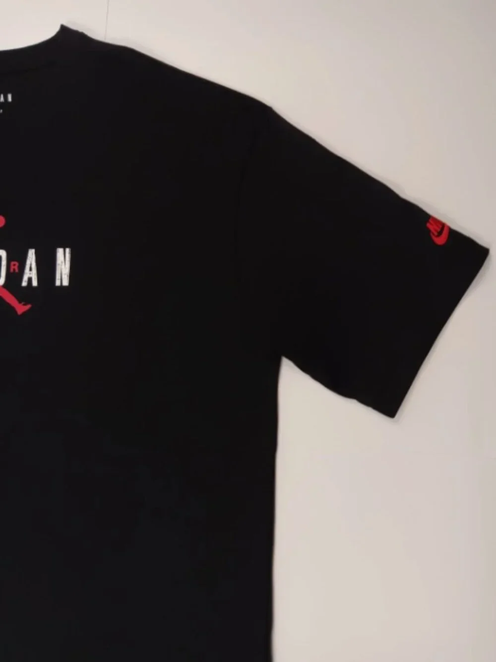 Nike Jordan Brooklyn Men's Black T-Shirt Size L Oversized Jumpman IF0778-010